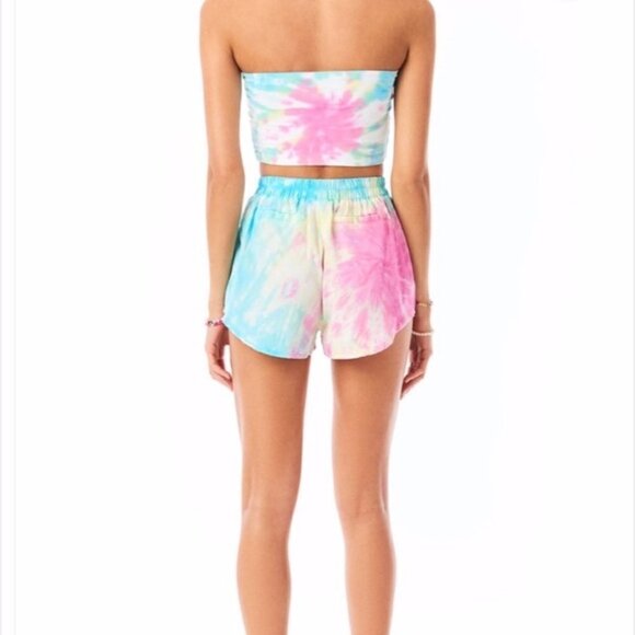 Mags & Pye Cloud Tie Dye Boxer Short Size Medium - Picture 2 of 9